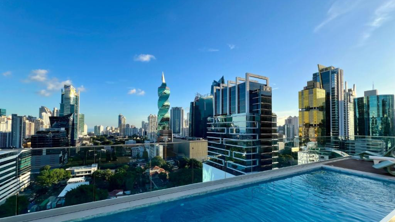 Modern Skyline Obarrio Panama City